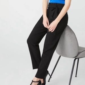 RW&Co Paper Bag Tie Belt Pants Size 12